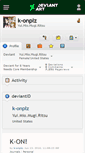 Mobile Screenshot of k-onplz.deviantart.com