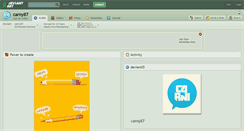 Desktop Screenshot of carny87.deviantart.com
