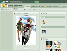 Tablet Screenshot of ichigoxhichigoneko.deviantart.com