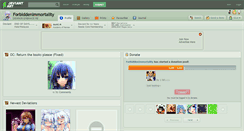 Desktop Screenshot of forbiddenimmortality.deviantart.com
