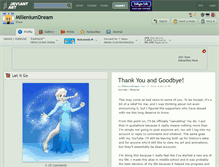 Tablet Screenshot of milleniumdream.deviantart.com