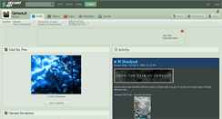 Desktop Screenshot of geneaut.deviantart.com