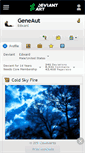 Mobile Screenshot of geneaut.deviantart.com