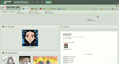 Desktop Screenshot of chorritos-zafir.deviantart.com
