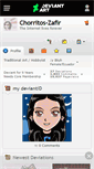 Mobile Screenshot of chorritos-zafir.deviantart.com