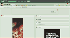 Desktop Screenshot of majima123.deviantart.com