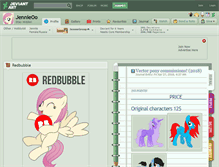 Tablet Screenshot of jennieoo.deviantart.com