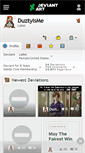 Mobile Screenshot of duztyisme.deviantart.com