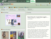 Tablet Screenshot of moonmochi02.deviantart.com