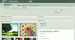 Desktop Screenshot of jaypszon08.deviantart.com