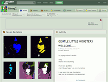Tablet Screenshot of lilimay2.deviantart.com