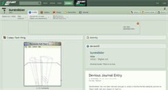 Desktop Screenshot of burstnibbler.deviantart.com
