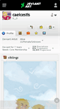 Mobile Screenshot of caelcestis.deviantart.com
