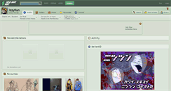 Desktop Screenshot of izzykun.deviantart.com