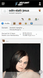 Mobile Screenshot of odin-statt-jesus.deviantart.com
