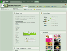 Tablet Screenshot of mature-monsters.deviantart.com