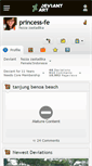 Mobile Screenshot of princess-fe.deviantart.com