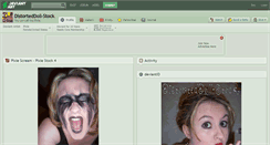 Desktop Screenshot of distorteddoll-stock.deviantart.com