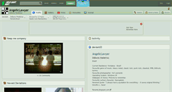 Desktop Screenshot of angeliclawyer.deviantart.com