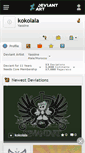 Mobile Screenshot of kokolala.deviantart.com