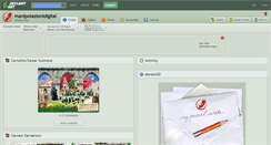 Desktop Screenshot of manipolazionidigital.deviantart.com