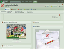 Tablet Screenshot of manipolazionidigital.deviantart.com