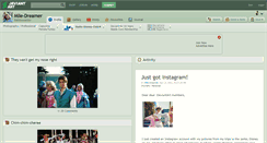Desktop Screenshot of mlle-dreamer.deviantart.com