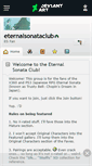 Mobile Screenshot of eternalsonataclub.deviantart.com