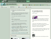 Tablet Screenshot of eternalsonataclub.deviantart.com