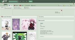 Desktop Screenshot of dnx3.deviantart.com