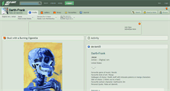 Desktop Screenshot of darth-frank.deviantart.com