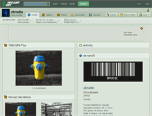 Tablet Screenshot of cbrodie.deviantart.com