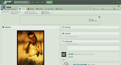 Desktop Screenshot of inbal.deviantart.com