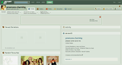 Desktop Screenshot of preencess-charming.deviantart.com
