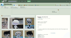 Desktop Screenshot of kittyintheraiyn.deviantart.com