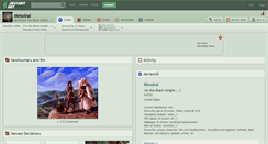 Desktop Screenshot of mmoirai.deviantart.com