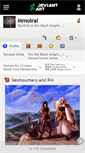 Mobile Screenshot of mmoirai.deviantart.com