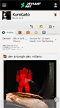 Mobile Screenshot of kurogato.deviantart.com