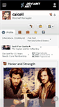 Mobile Screenshot of calceil.deviantart.com