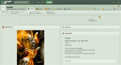 Desktop Screenshot of kaylab.deviantart.com