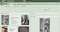 Desktop Screenshot of lollisoda37.deviantart.com