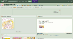 Desktop Screenshot of minako-x-usagi-club.deviantart.com