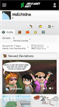 Mobile Screenshot of msechidna.deviantart.com