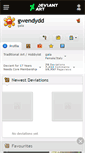 Mobile Screenshot of gwendydd.deviantart.com