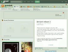 Tablet Screenshot of gwendydd.deviantart.com