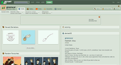 Desktop Screenshot of greenscar.deviantart.com