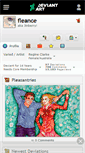 Mobile Screenshot of fleance.deviantart.com