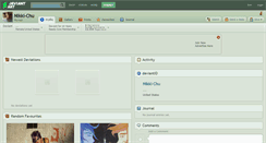 Desktop Screenshot of nikki-chu.deviantart.com