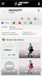Mobile Screenshot of mitchelltf.deviantart.com