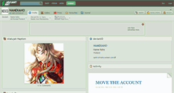 Desktop Screenshot of namekaho.deviantart.com